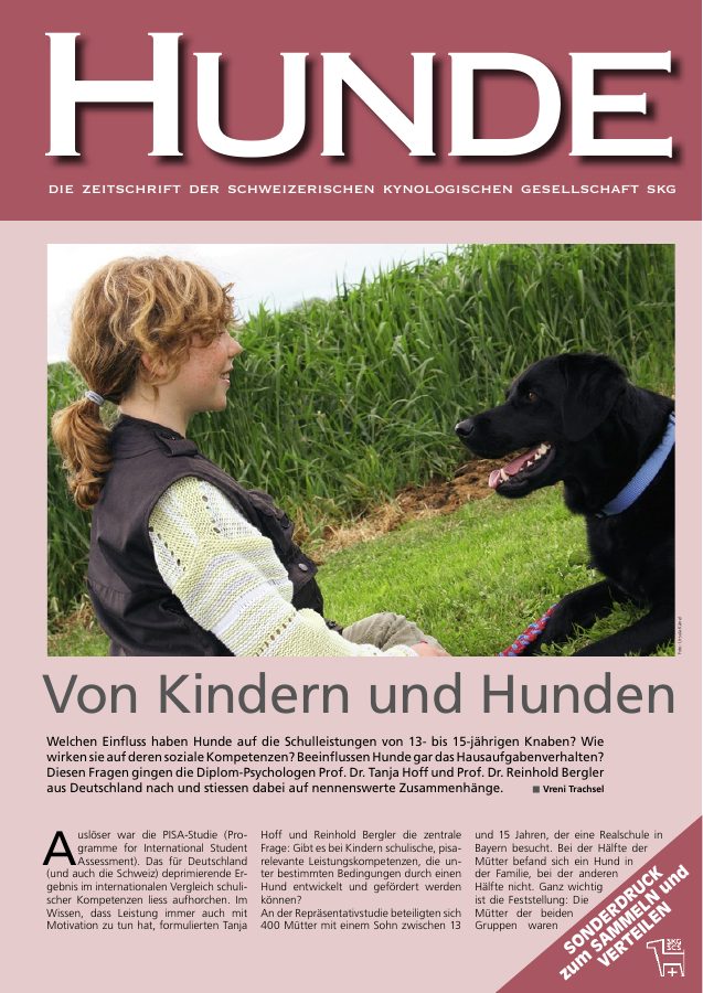 Vorschau: Von Kindern und Hunden