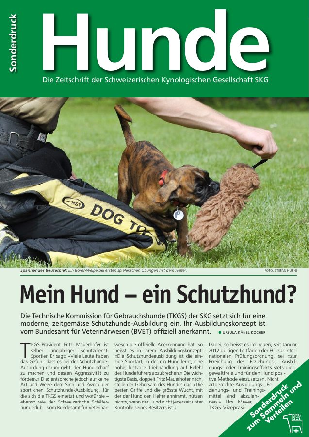 Vorschau: Mein Hund ein Schutzhund